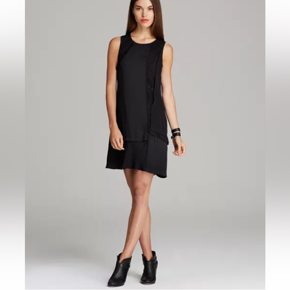 MARC by MARC JACOBS Victoria Lace Black Silk Dress